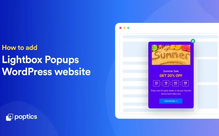  How to add Lightbox Popups in WordPress Websites