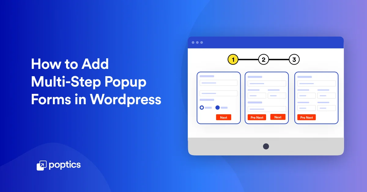 how to add multi step popup forms in wordpress