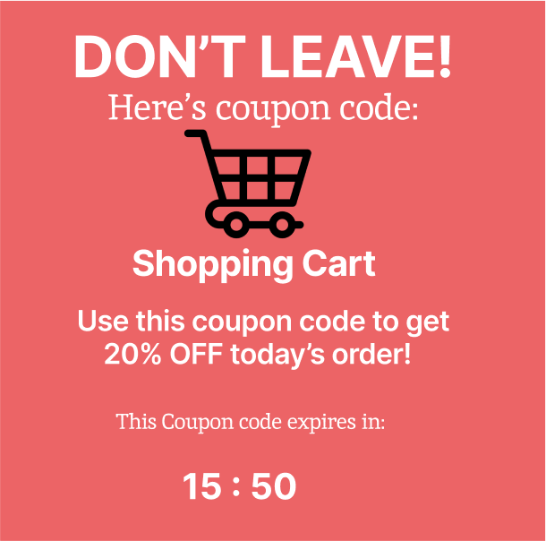 Abandoned cart flash deal