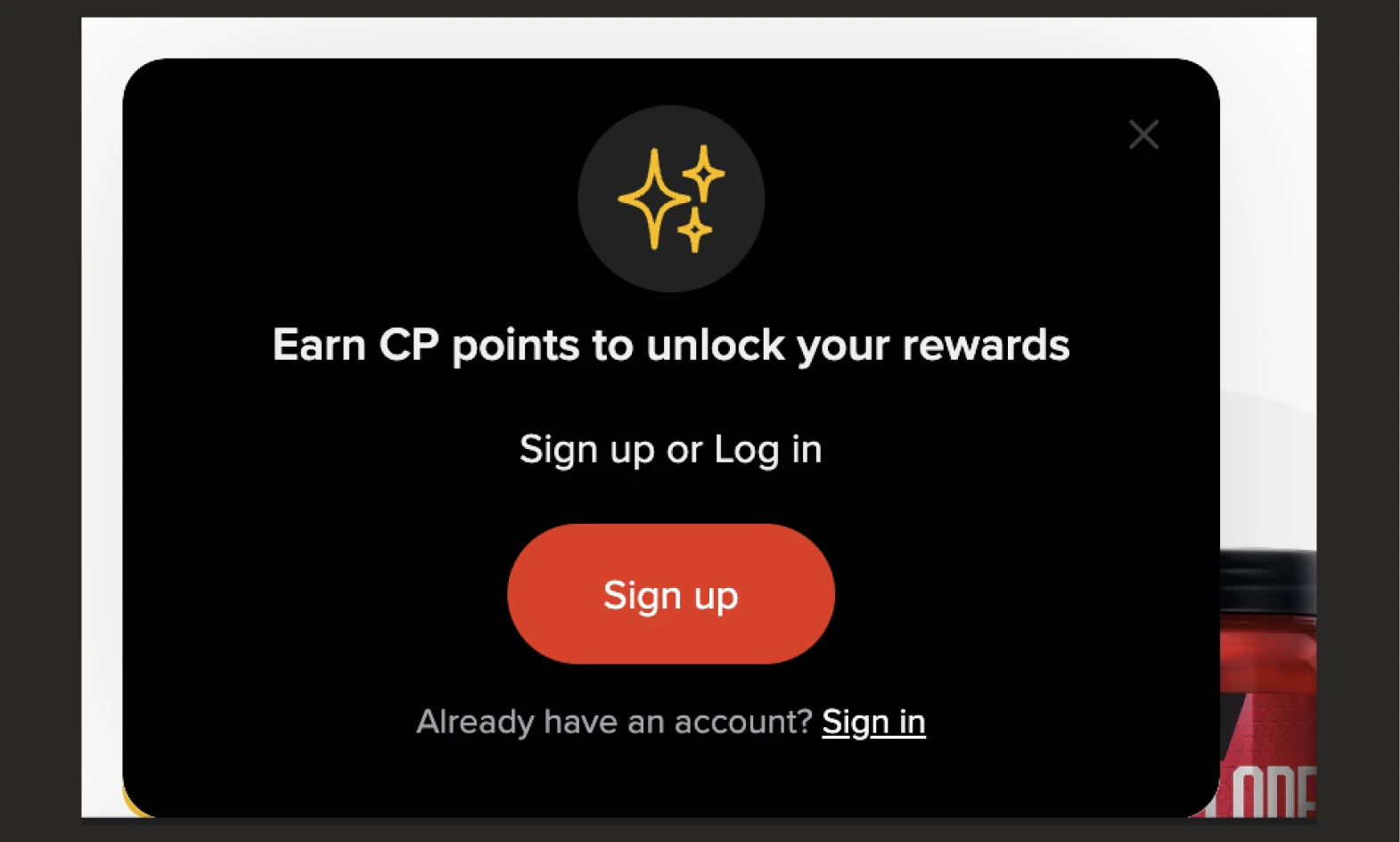 Loyalty Program Invitation