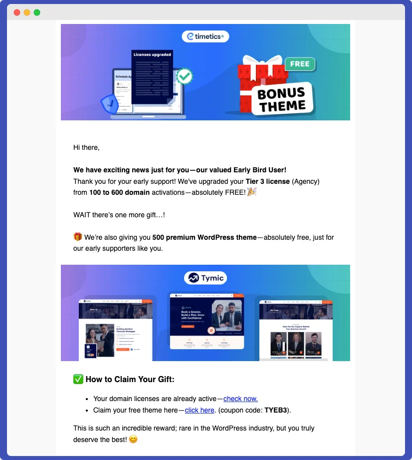 Send a thank-you or appreciation note - Simple gestures build loyalty and warmth