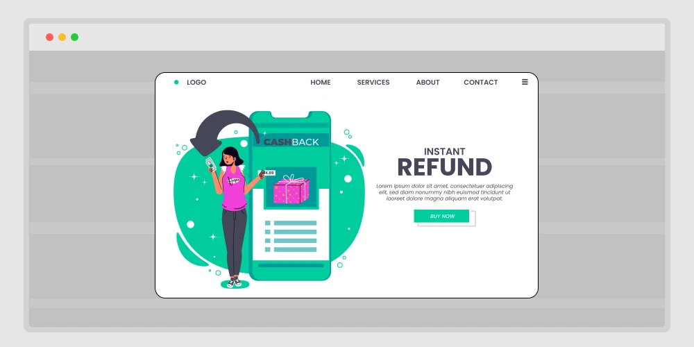 Show trust badges and refund policy